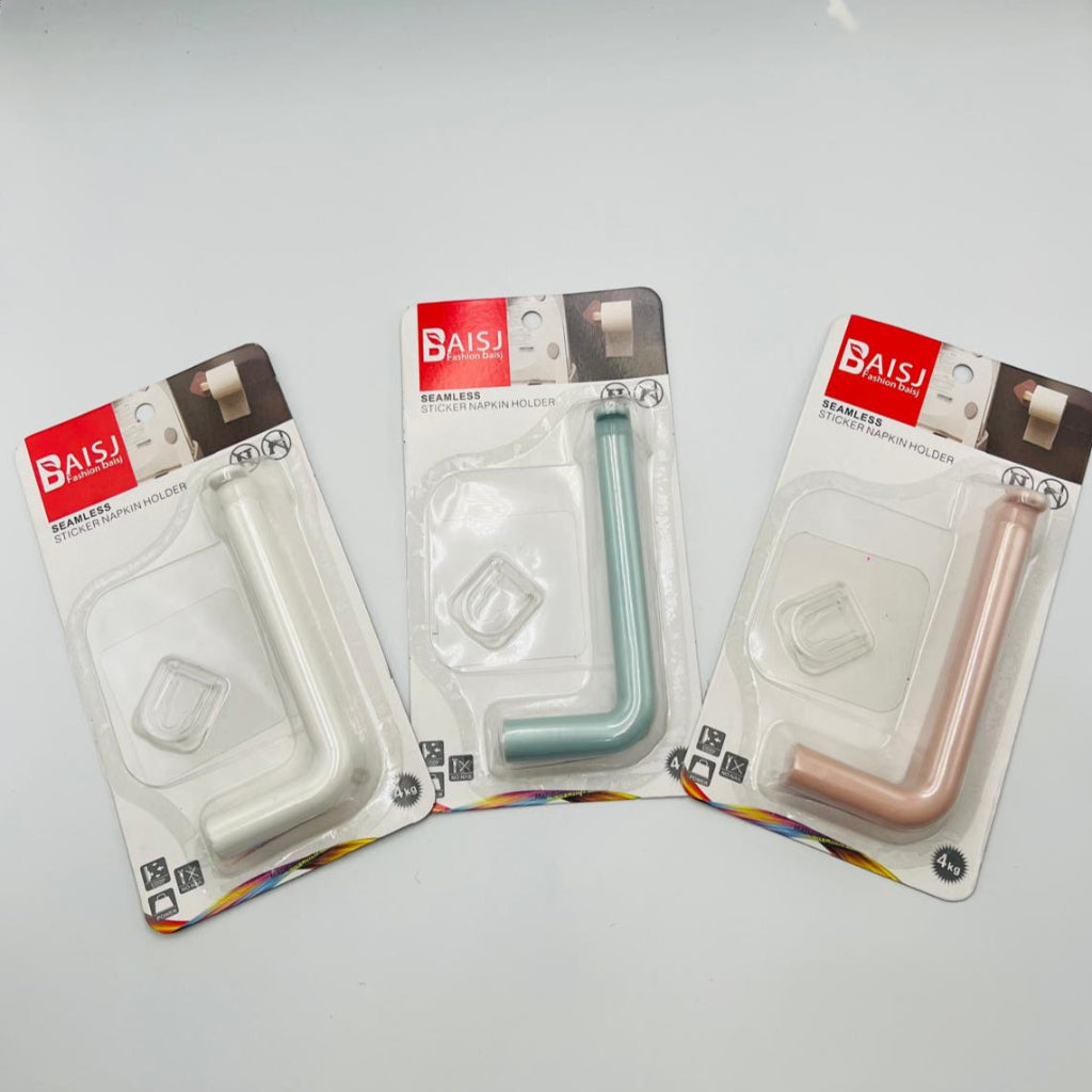 Self-Adhesive Wall-Mounted Tissue Storage Rack ( Size 15 x 6 cm )