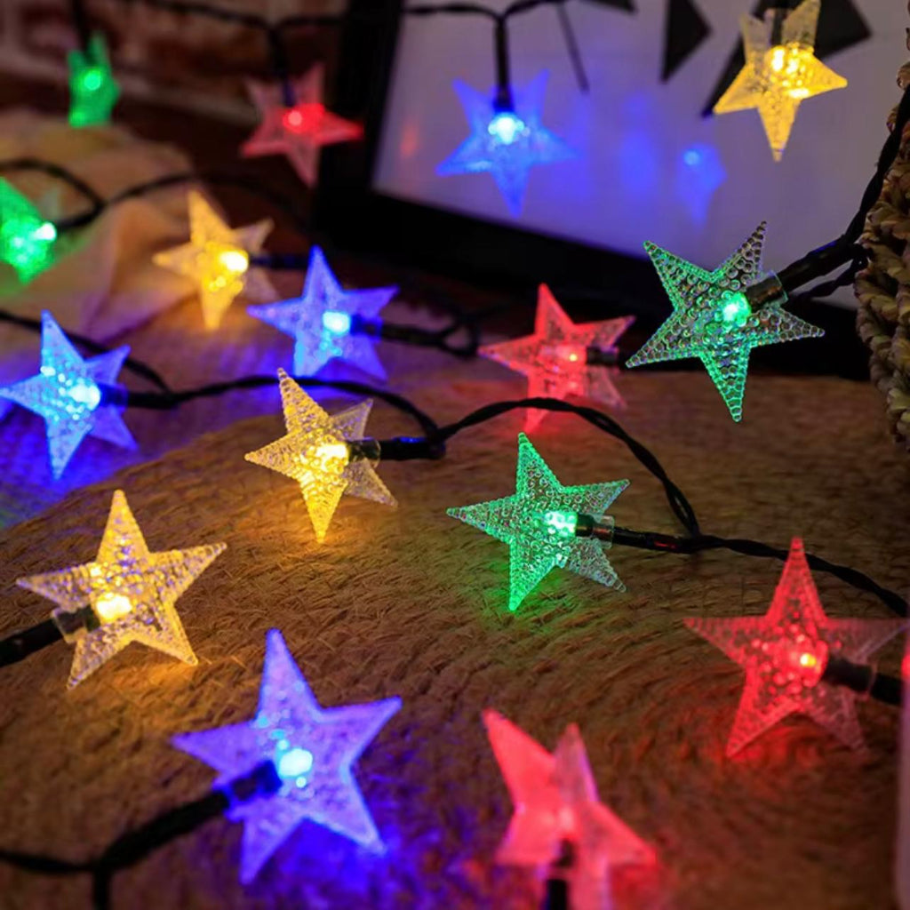 40LED 6M Star Fairy Lights - زينة إضاءة متعددة الألوان لأي مناسبة