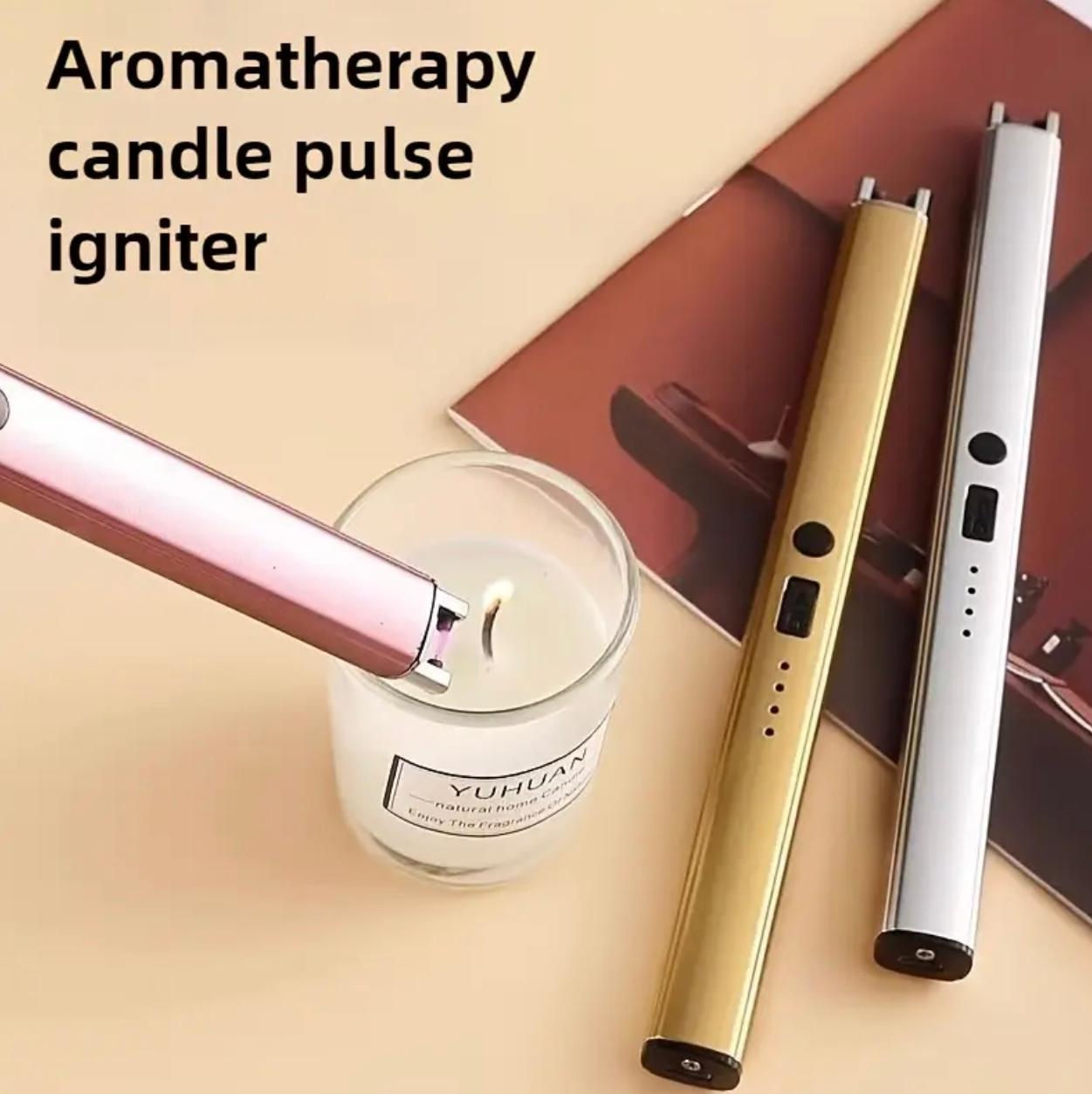 USB Rechargeable Electronic Lighter – Windproof Double Safety Arc Design