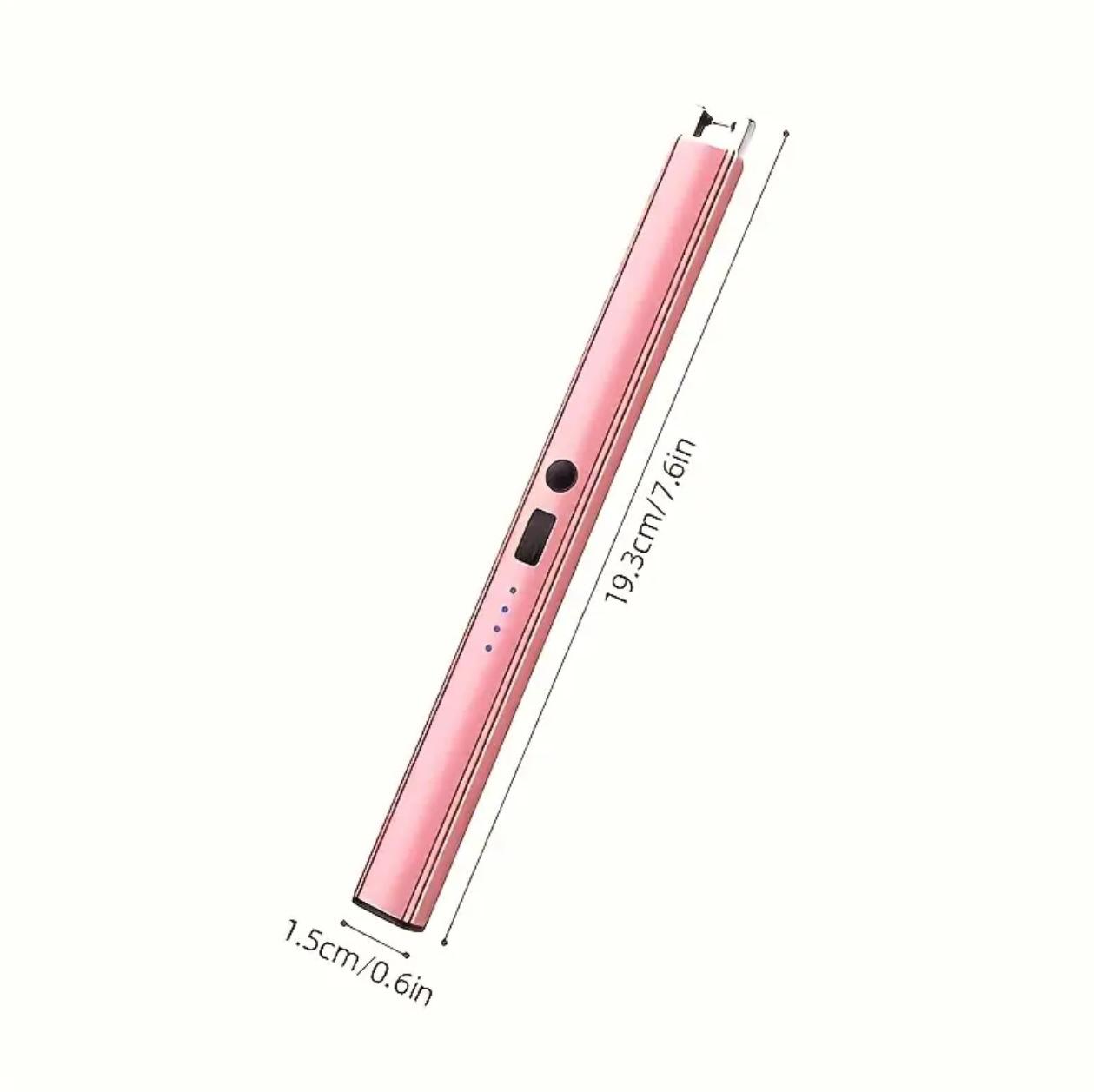 USB Rechargeable Electronic Lighter – Windproof Double Safety Arc Design