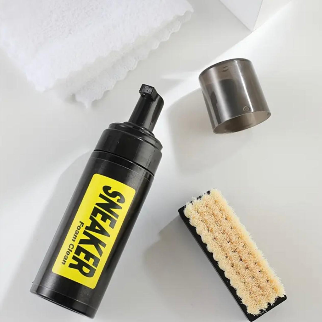 Sneaker Cleaning Kit – Complete Shoe Care Set with Foam Cleaner & Brush