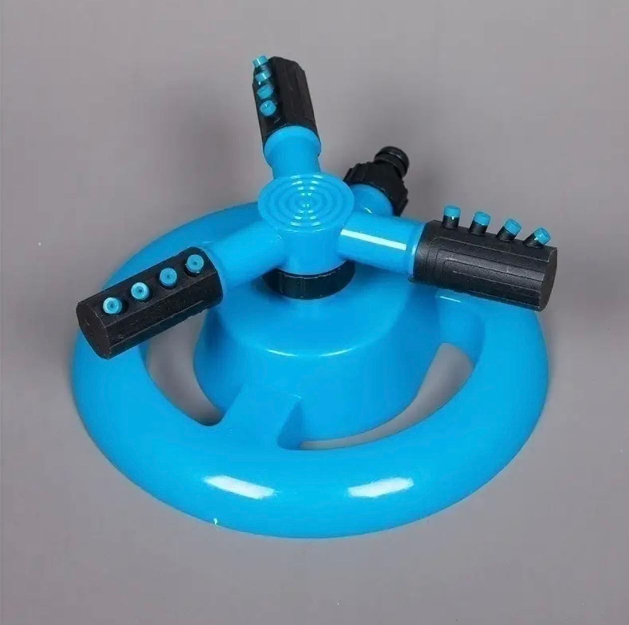 360° Automatic Rotating Garden Sprinkler – 3-Way Adjustable Watering System