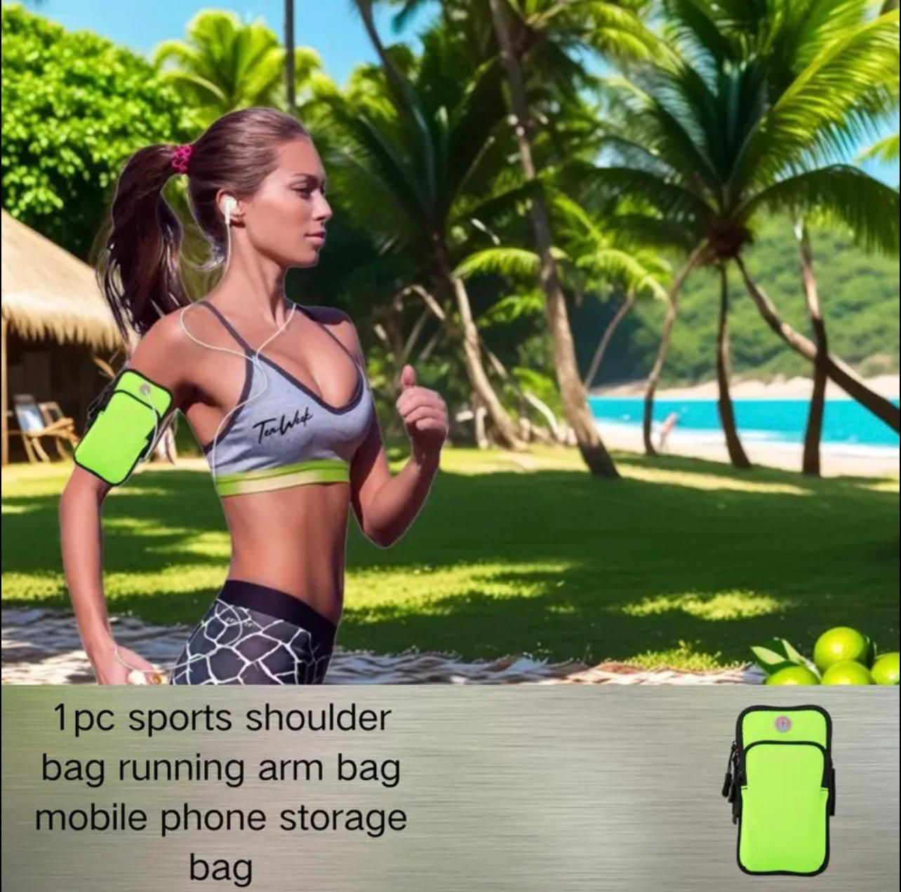 Sports Phone Arm Bag – Versatile Phone Pouch for Running, Gym, and Outdoor Activities