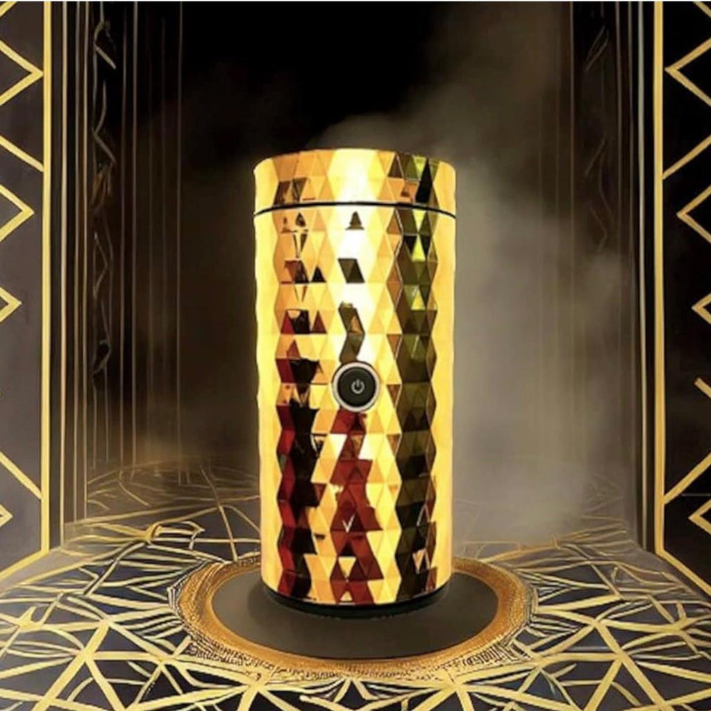 Portable USB Rechargeable Electric Incense Burner – Mini Aromatherapy Diffuser for Home, Office & Travel