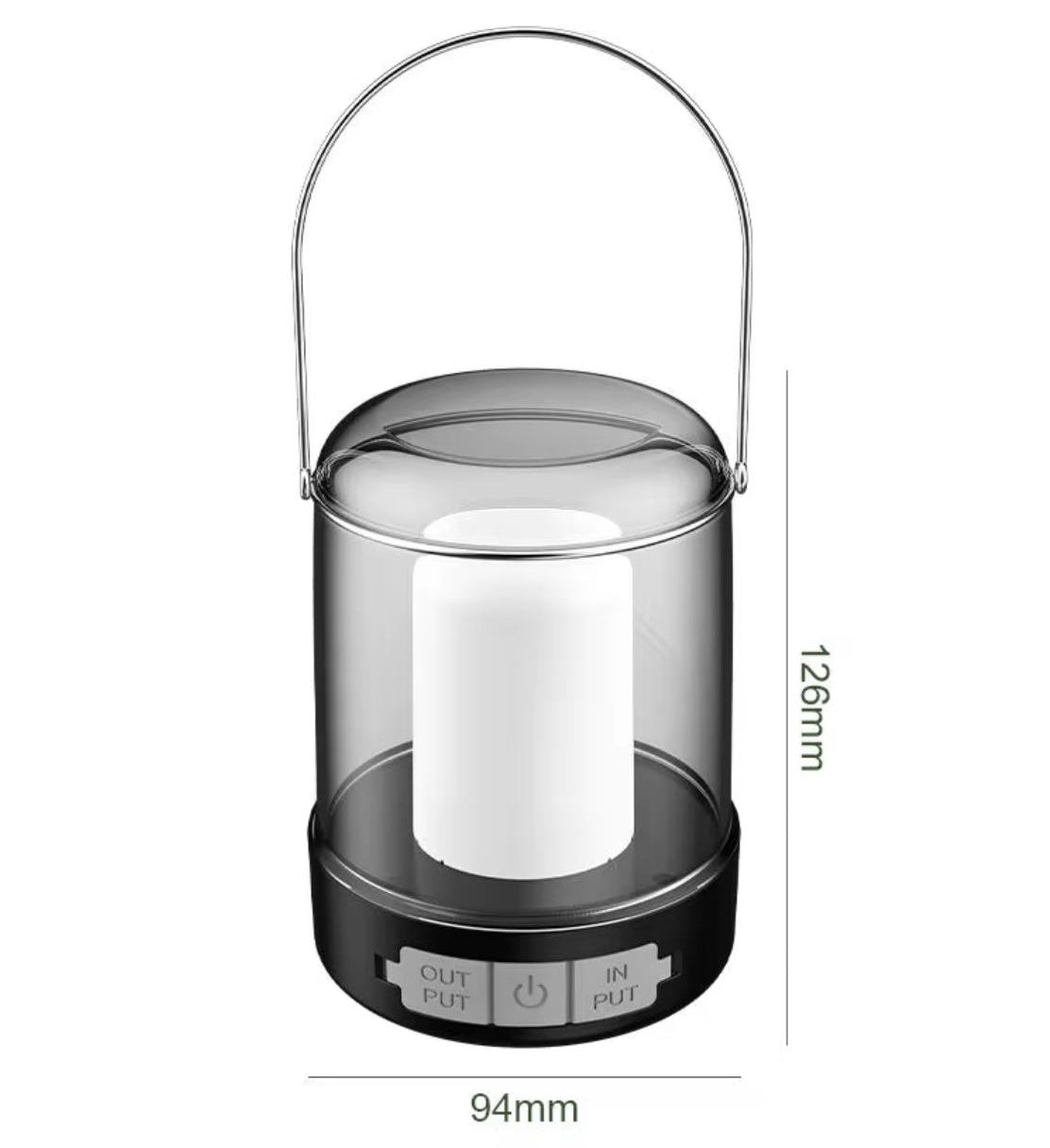 Multifunctional Camping Light β USB Rechargeable LED Lamp & 3 Color Modes