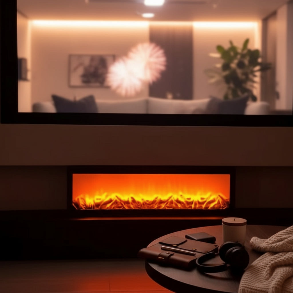 LED Fireplace Lantern β Flame Effect Fire Lamp for Home, Living Room & Office Decoration