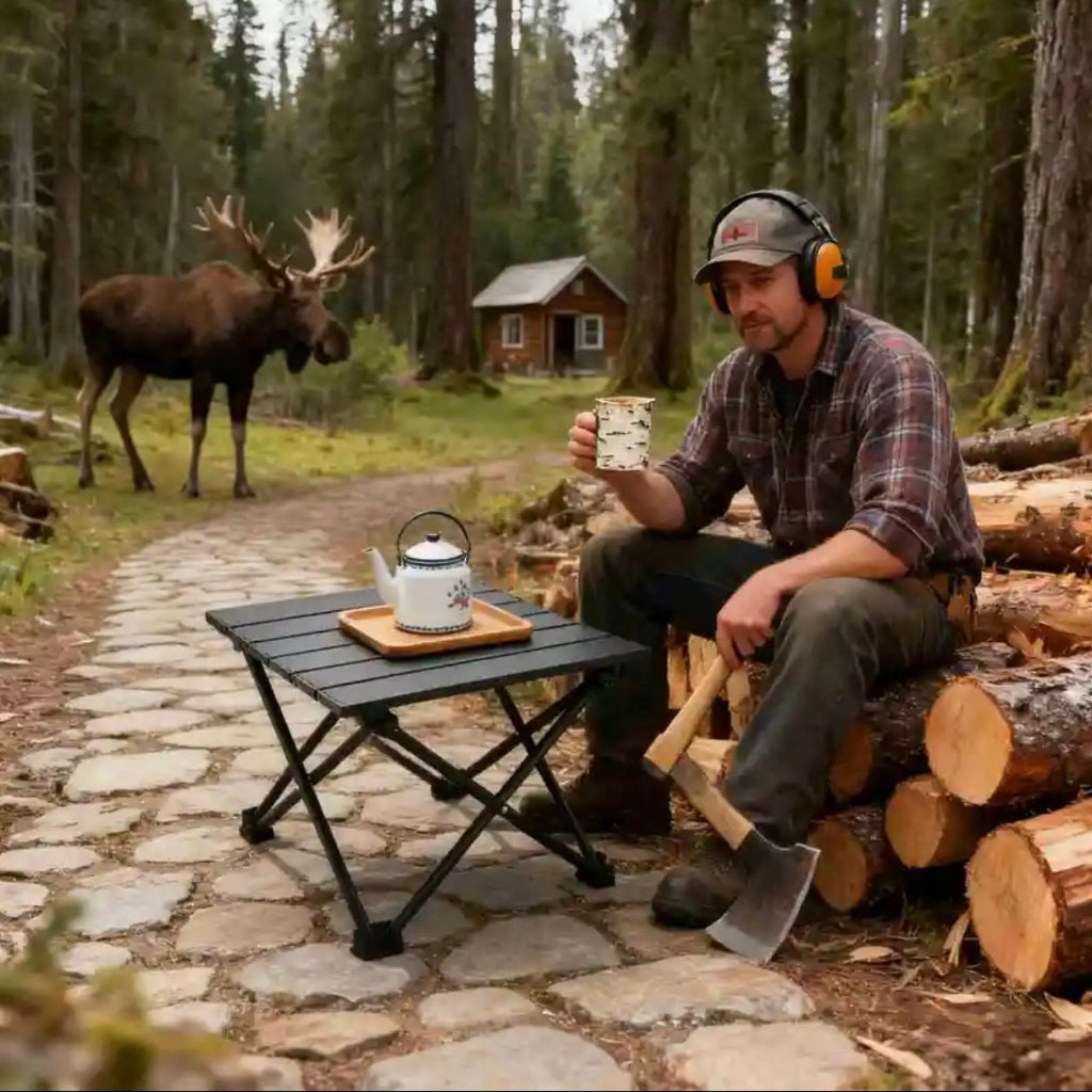 Portable Folding Outdoor Table – Heavy-Duty Stainless Steel, Waterproof & Lightweight Design