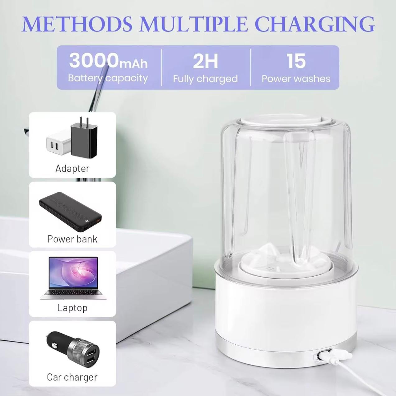 غسالة صغيرة محمولة للأطعمة الخفيفة