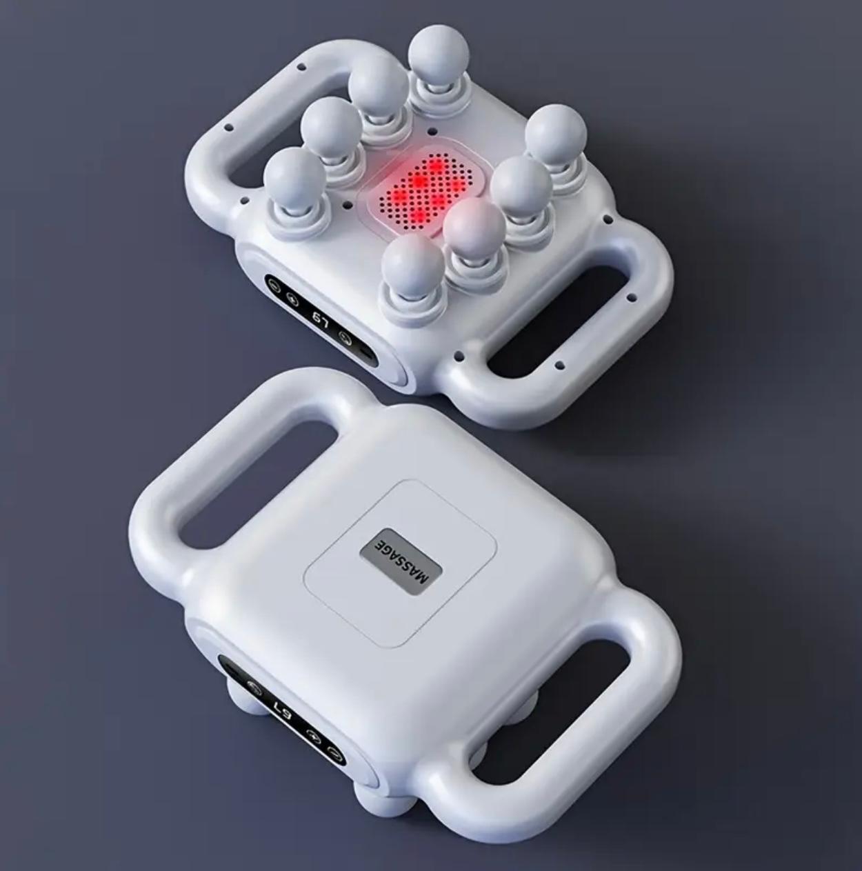 جهاز تدليك قابل لإعادة الشحن - أداة استرخاء مدمجة وقوية ومؤتمتة بالكامل