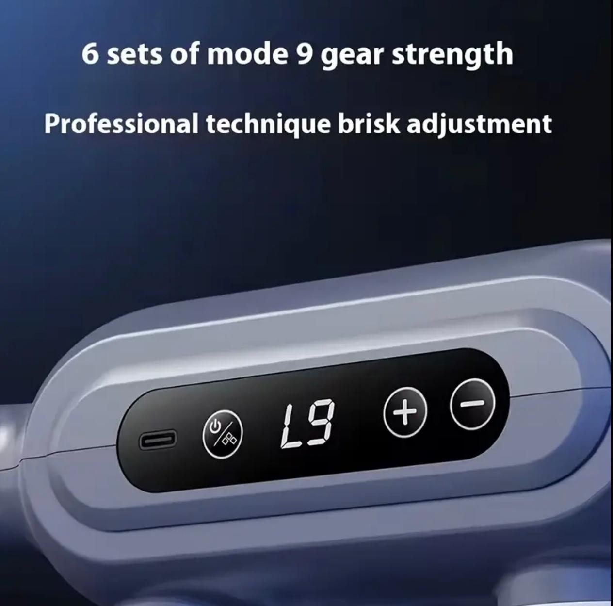 جهاز تدليك قابل لإعادة الشحن - أداة استرخاء مدمجة وقوية ومؤتمتة بالكامل