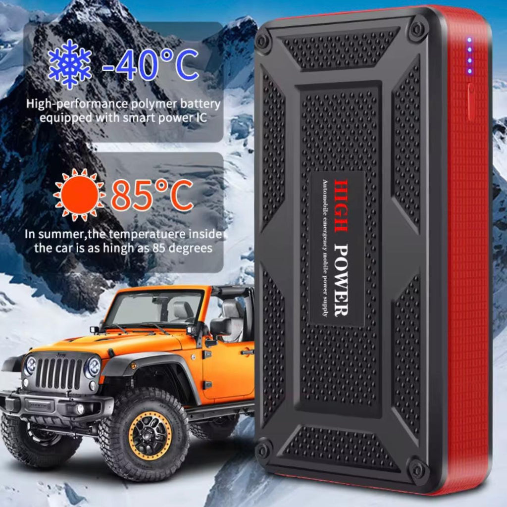Car Jump Starter & All-in-One Portable Battery Charger – Powerful Emergency Booster Pack