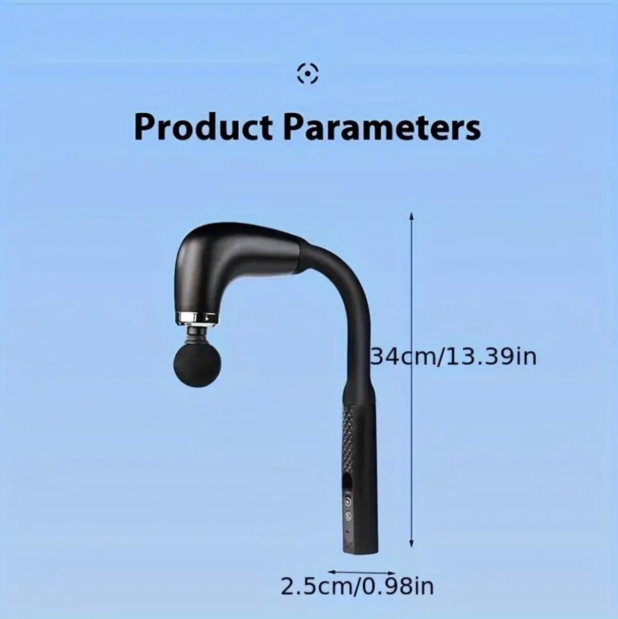 Deep Tissue Muscle Massage Gun – Powerful Full-Body Muscle Relaxation Tool