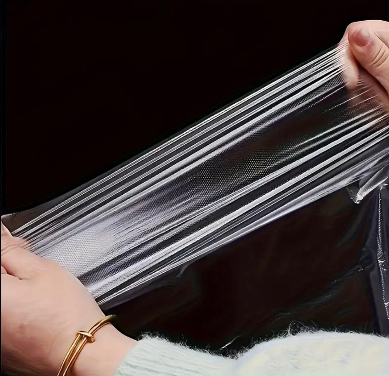 15 قطعة من المرايل التي تستخدم لمرة واحدة - حماية شديدة التحمل وواضحة وصحية للطهي والمناسبات