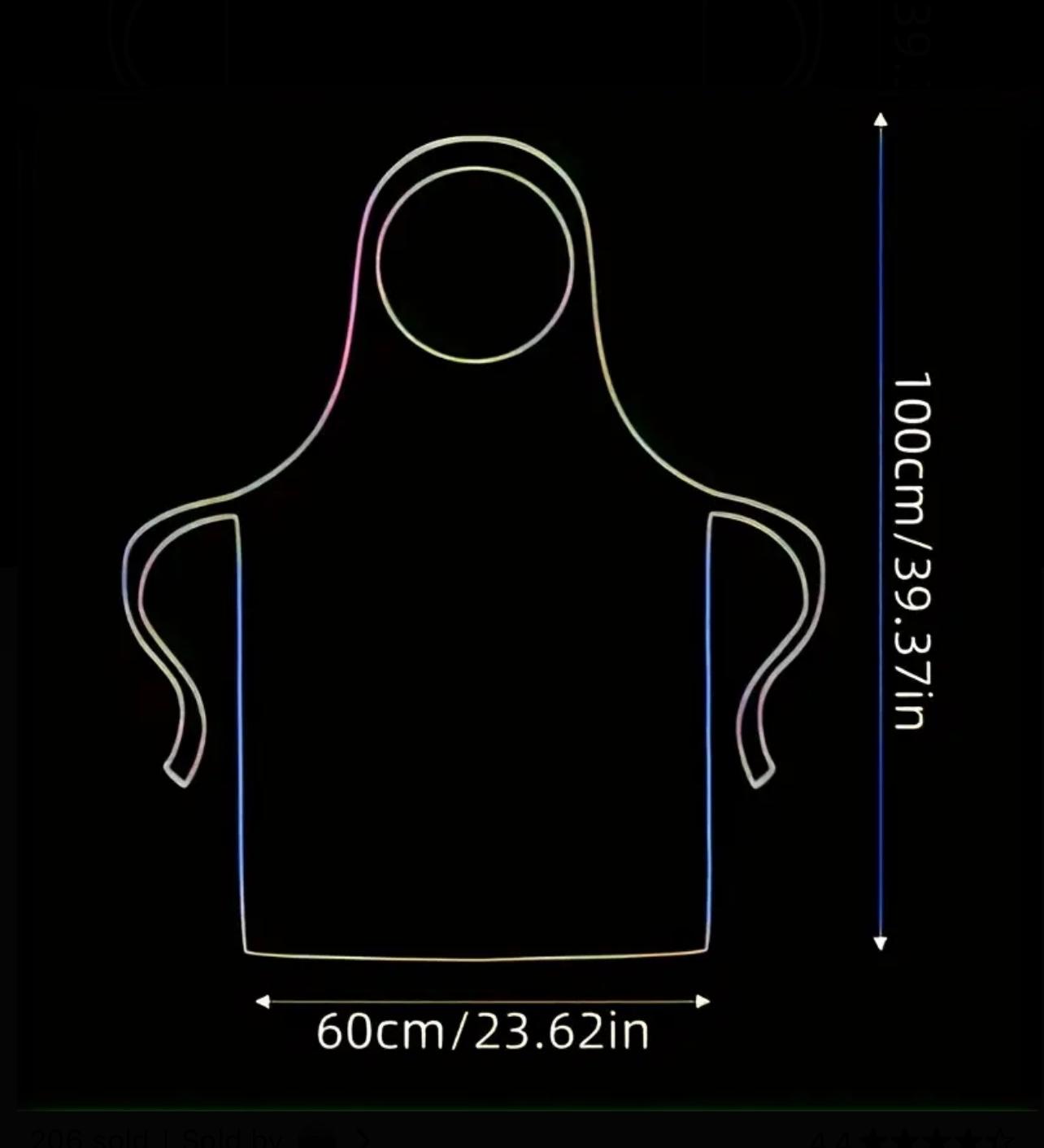 15 قطعة من المرايل التي تستخدم لمرة واحدة - حماية شديدة التحمل وواضحة وصحية للطهي والمناسبات
