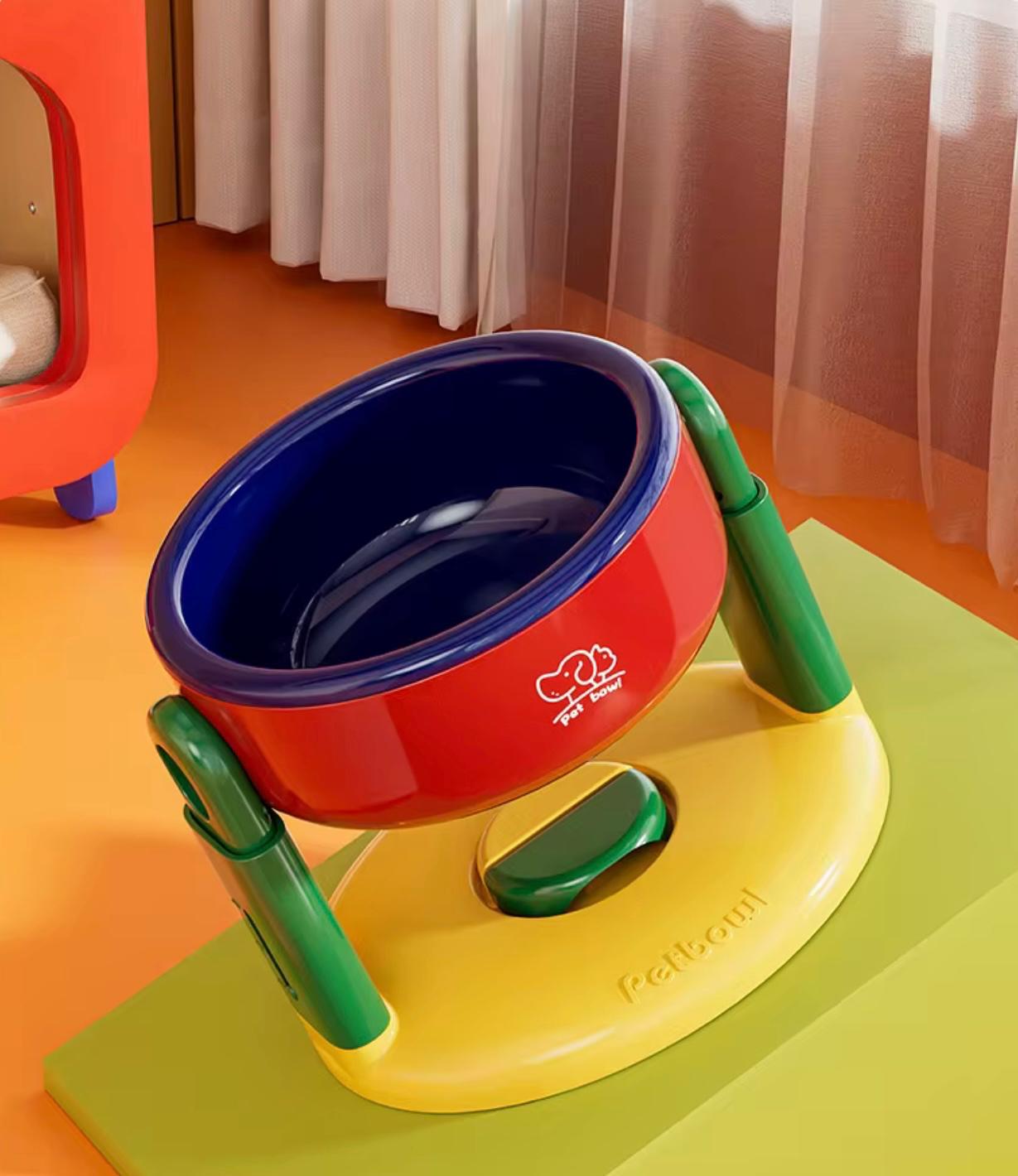 Adjustable Suction Pet Bowl – Anti-Spill, Anti-Tip Design for Cats & Dogs