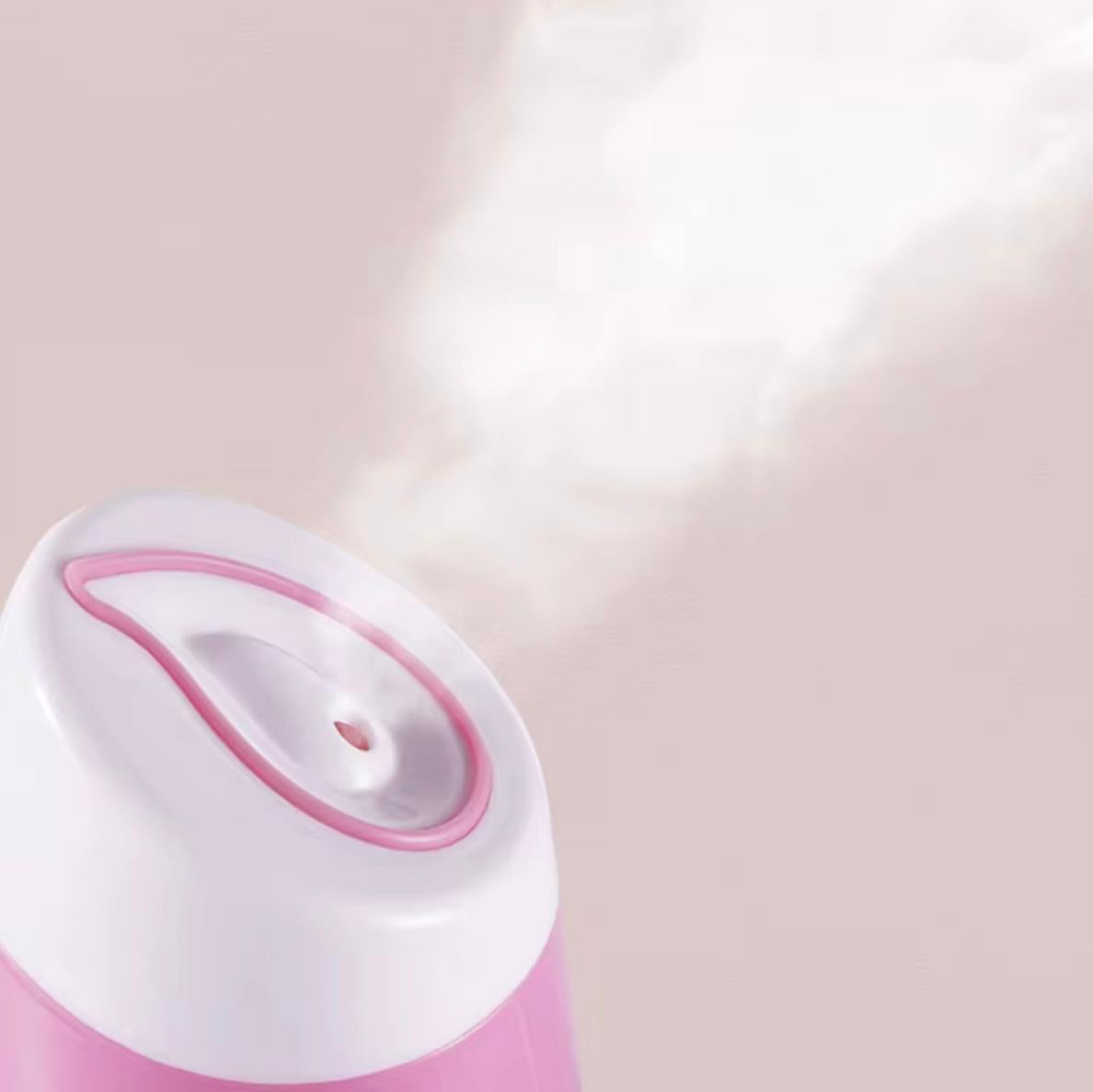 Portable Spray Hydrotherapy Facial Steamer & Humidifier – Efficient Face Moisturizing Device
