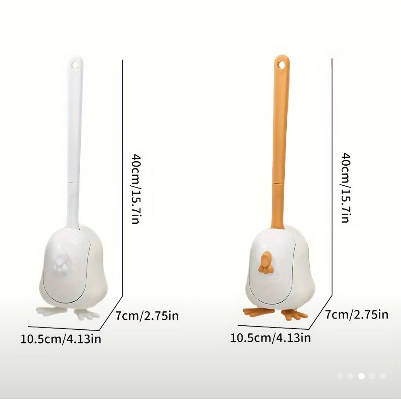Cute Duck Toilet Brush Set – Wall-Mounted or Floor-Standing