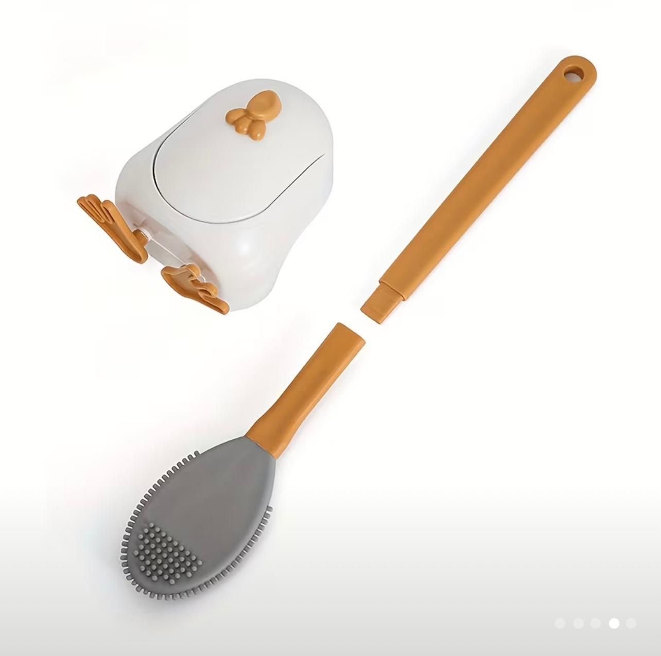 Cute Duck Toilet Brush Set – Wall-Mounted or Floor-Standing