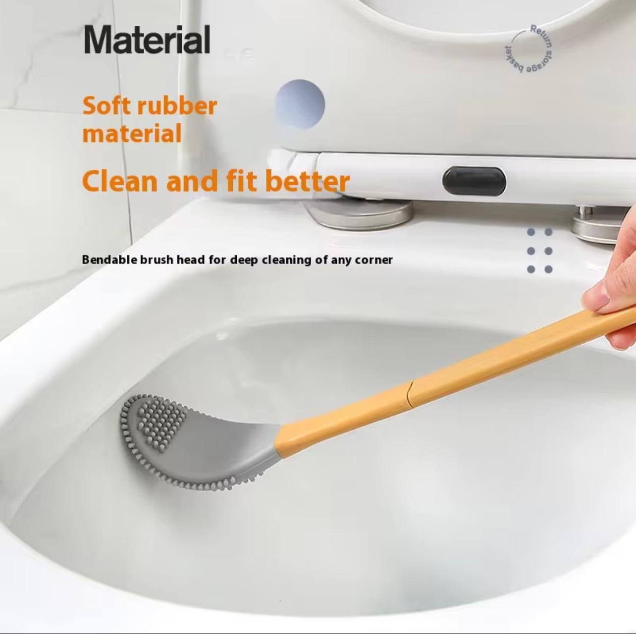 Cute Duck Toilet Brush Set – Wall-Mounted or Floor-Standing