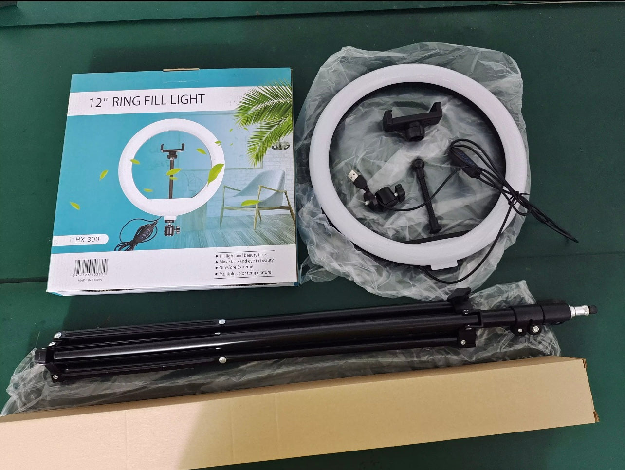 Selfie Ring Fill Light with Tripod – Mobile Circular Lamp for Video, Photo, Makeup & Live Streaming