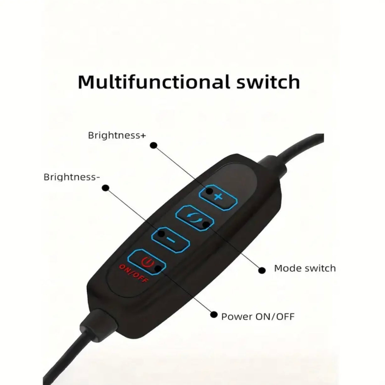 Selfie Ring Fill Light with Tripod – Mobile Circular Lamp for Video, Photo, Makeup & Live Streaming