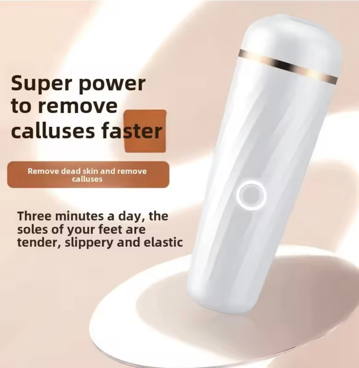 Electric Foot Repair Tool – Softens, Smooths & Removes Hard Skin Quickly, Portable Foot Care Kit