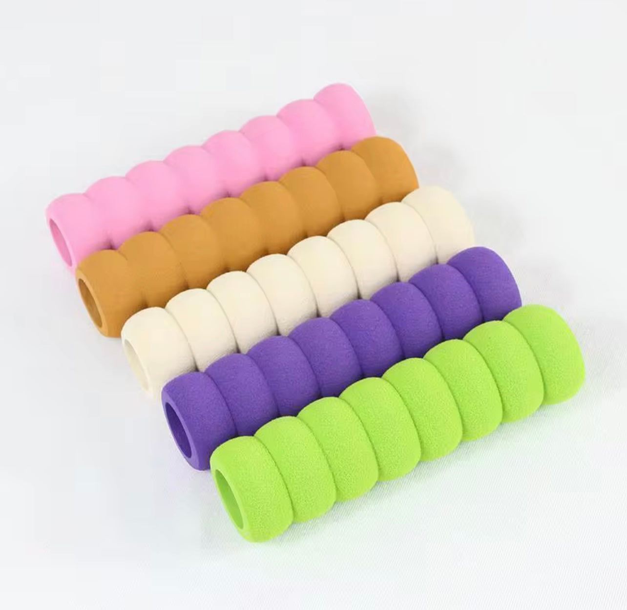 قطعتان من الأغطية الواقية لمقبض الباب - أغطية حلزونية مضادة للتصادمات والسلامة