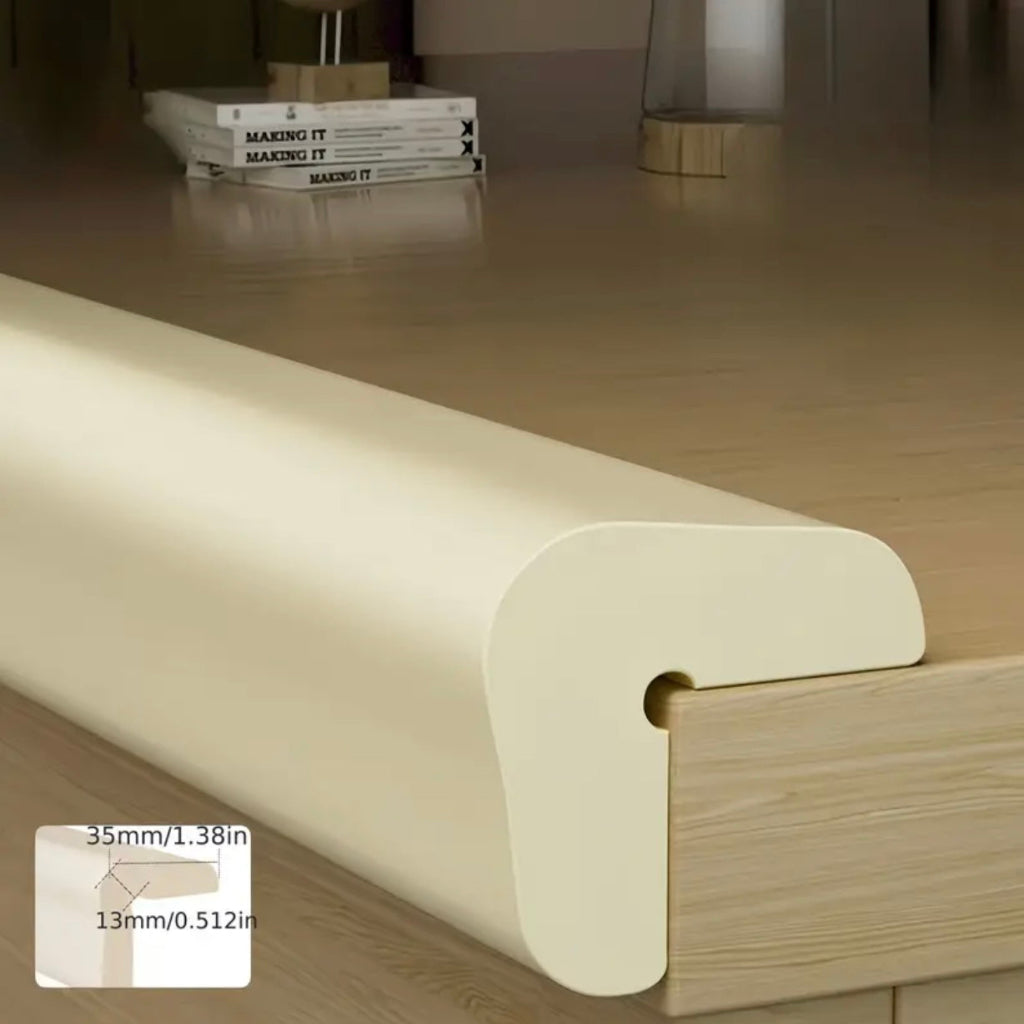 قطعة واحدة من شريط الحماية المضاد للتصادمات - واقي حافة سميك وناعم للأثاث