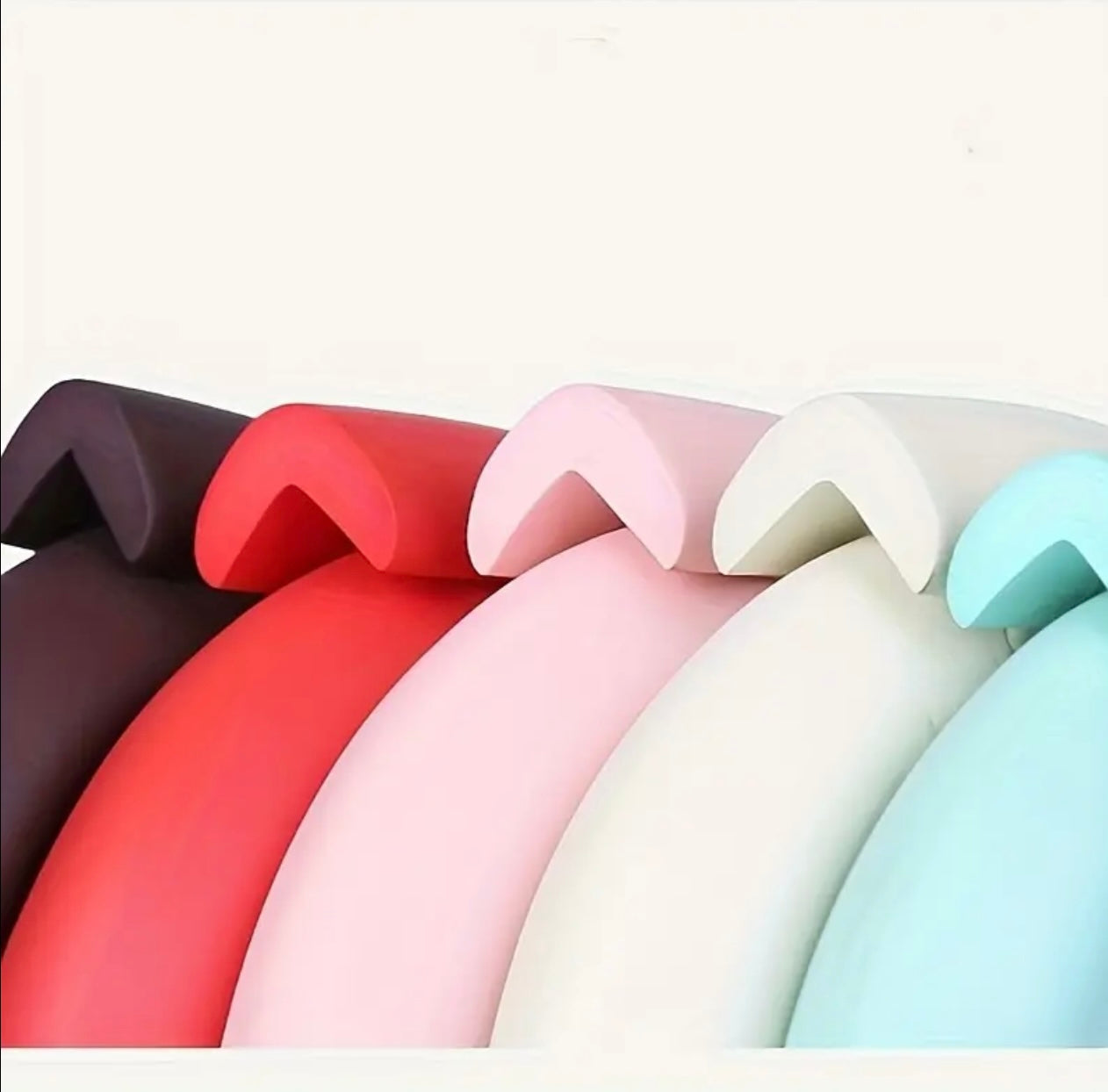 قطعة واحدة من شريط الحماية المضاد للتصادمات - واقي حافة سميك وناعم للأثاث