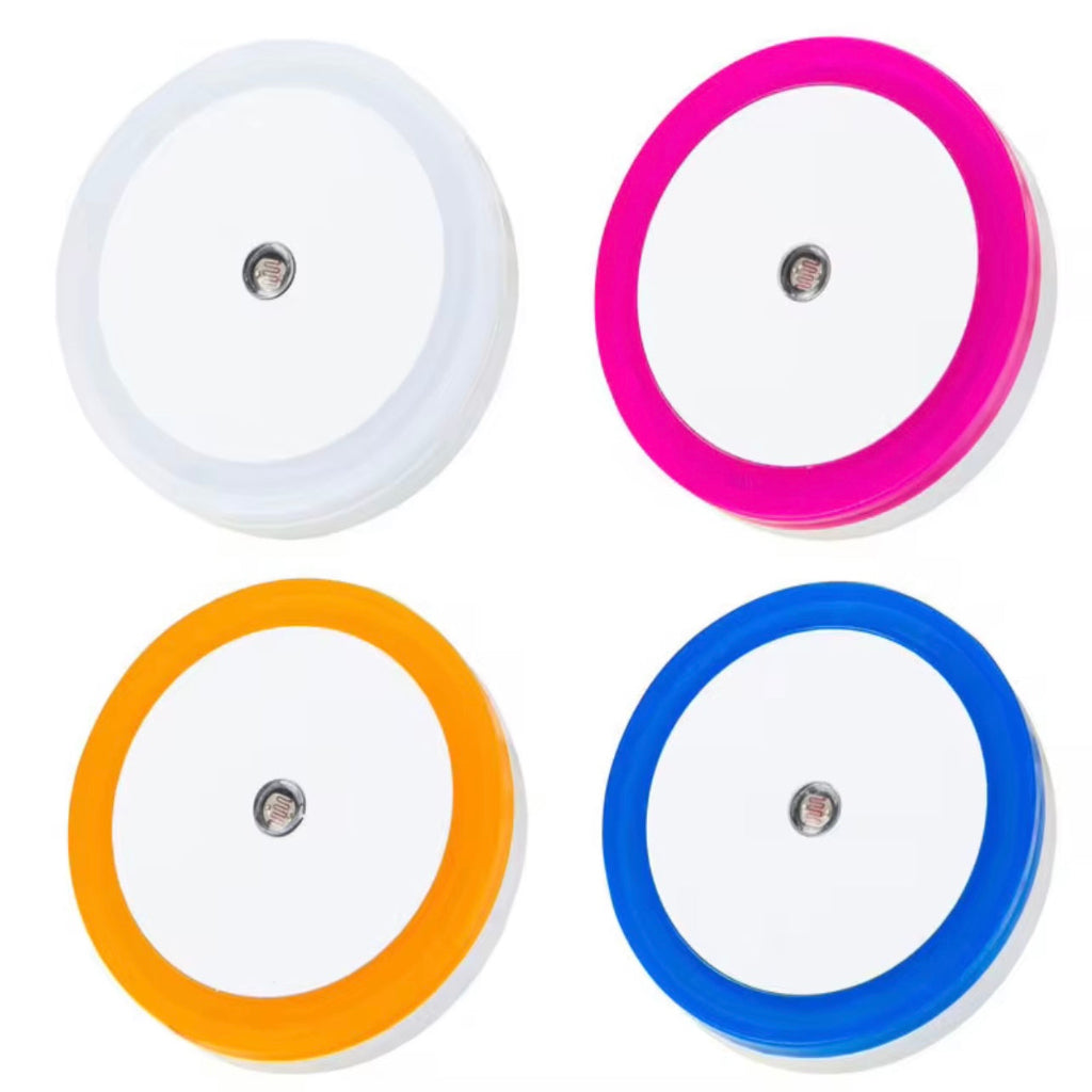 Smart Light Sensor LED Night Light Plug Into Touch Control Wall Light