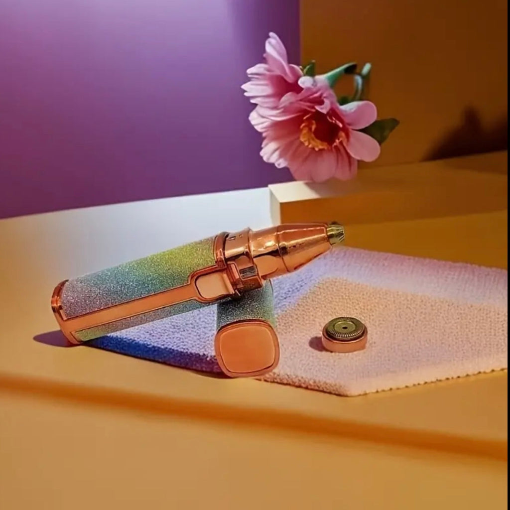 إزالة شعر الوجه للنساء ، 2 في 1 في 1 مزيل الشعر الحاجب الكهربائي ، جهاز epilator غير مؤلم