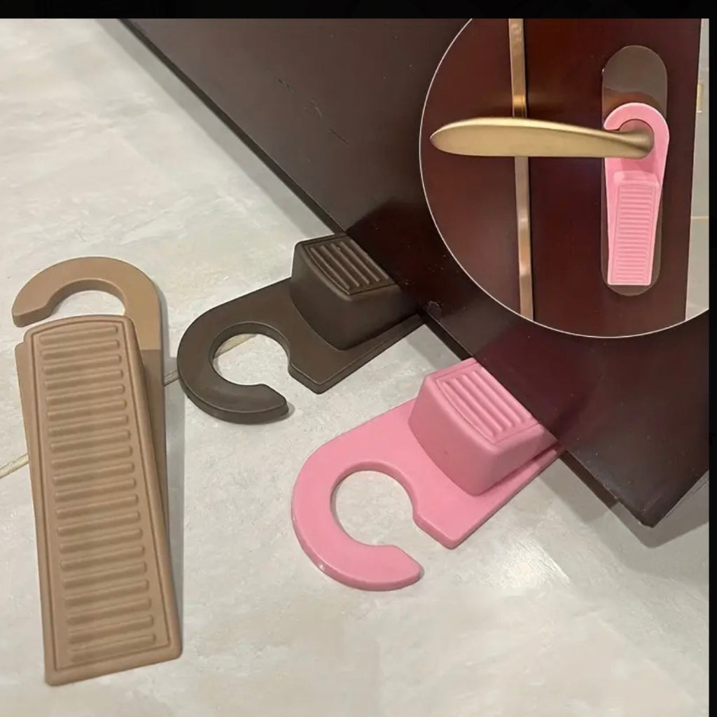 2pcs Door Stopper Set – Suction Door Stops for Safety & Resistance