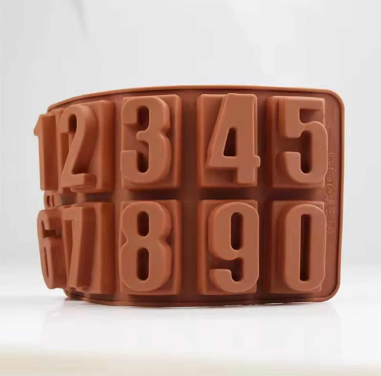 0-9 Number Silicone Mold – Crayons, Candles, Chocolate & DIY Crafts