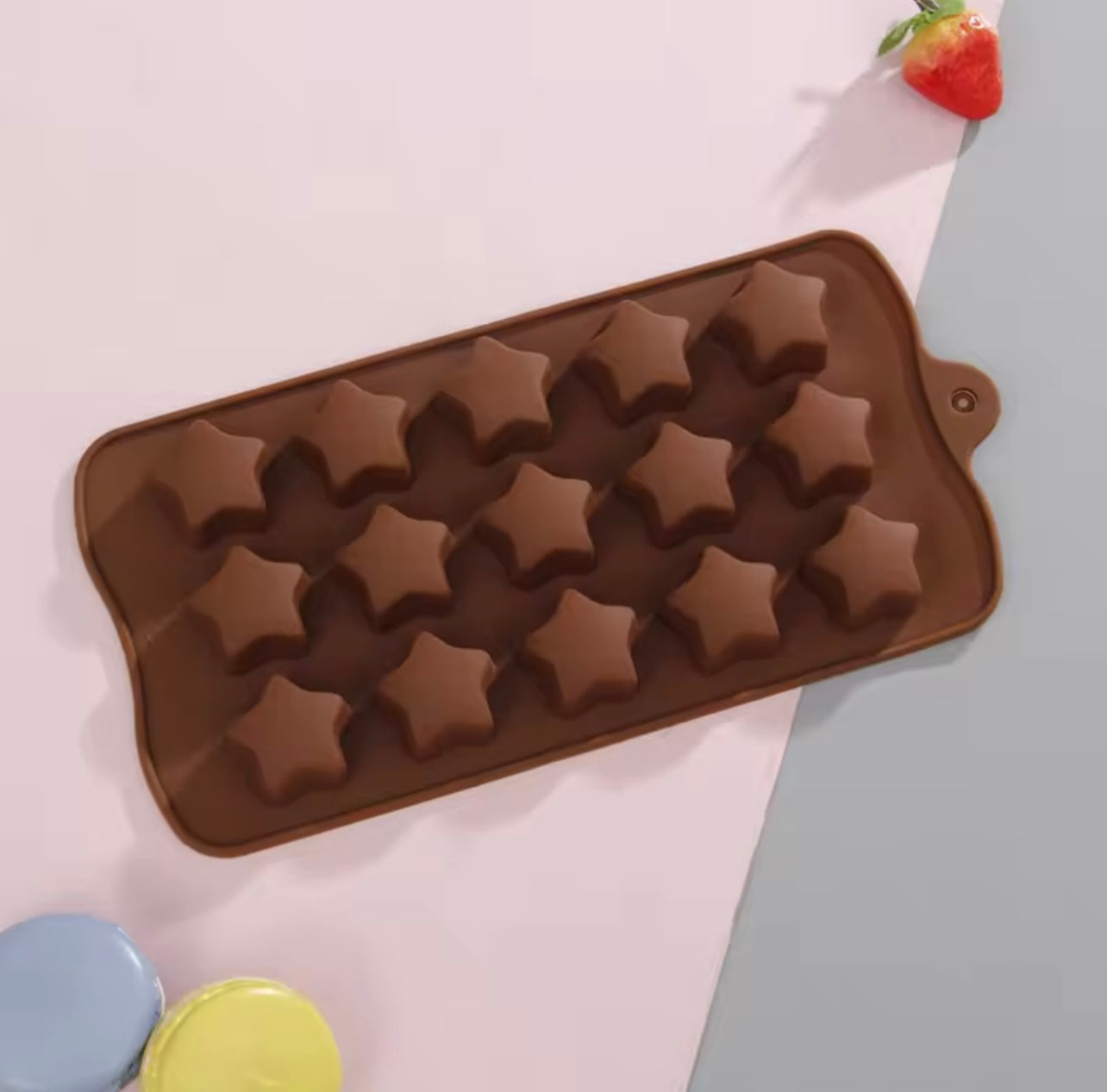 مجموعة قوالب السيليكون الصغيرة على شكل نجمة - شمعة DIY وحرف يدوية