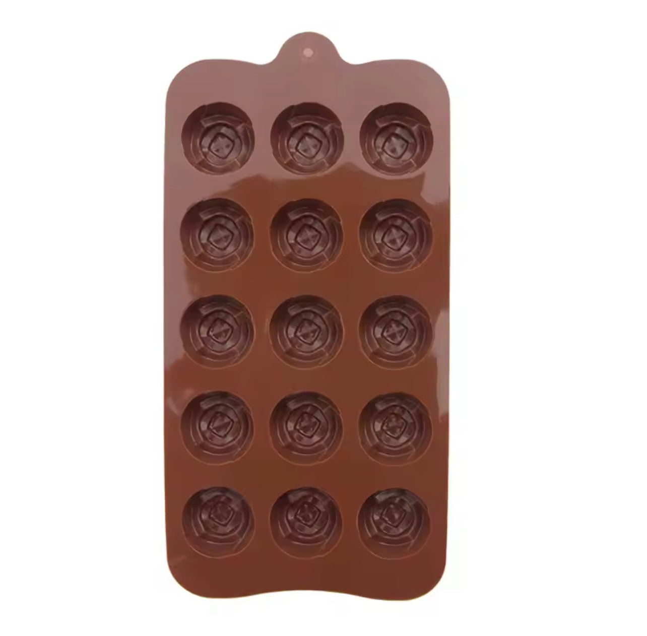 وردة زهرة شكل السيليكون قالب الشوكولاتة حلوى العفن الجليد الجص الطين الراتنج القوالب أداة الخبز