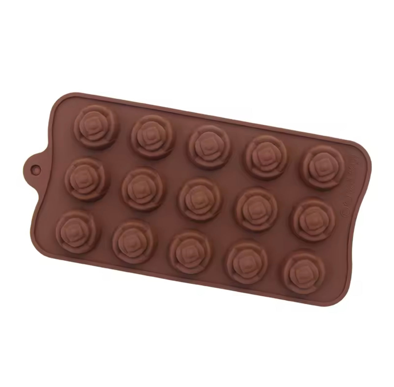 وردة زهرة شكل السيليكون قالب الشوكولاتة حلوى العفن الجليد الجص الطين الراتنج القوالب أداة الخبز