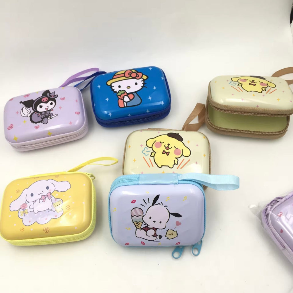 Random Cartoon Storage Bag – Multi-Purpose Handheld Zipper Organizer