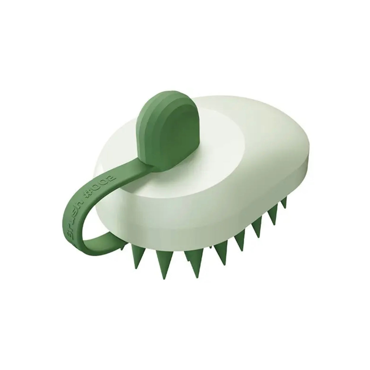 Versatile Soft Rubber Hair Washing & Brushing Tool – Wet & Dry Use