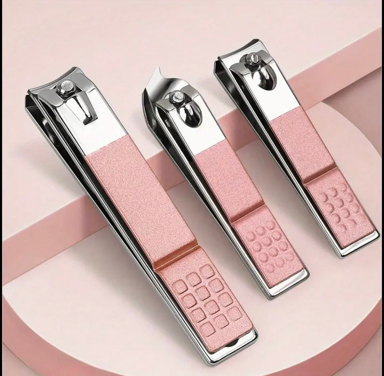 مجموعة مانيكير وباديكير احترافية مكونة من 12 قطعة - مجموعة العناية بالأظافر من الفولاذ المقاوم للصدأ مع حقيبة سفر