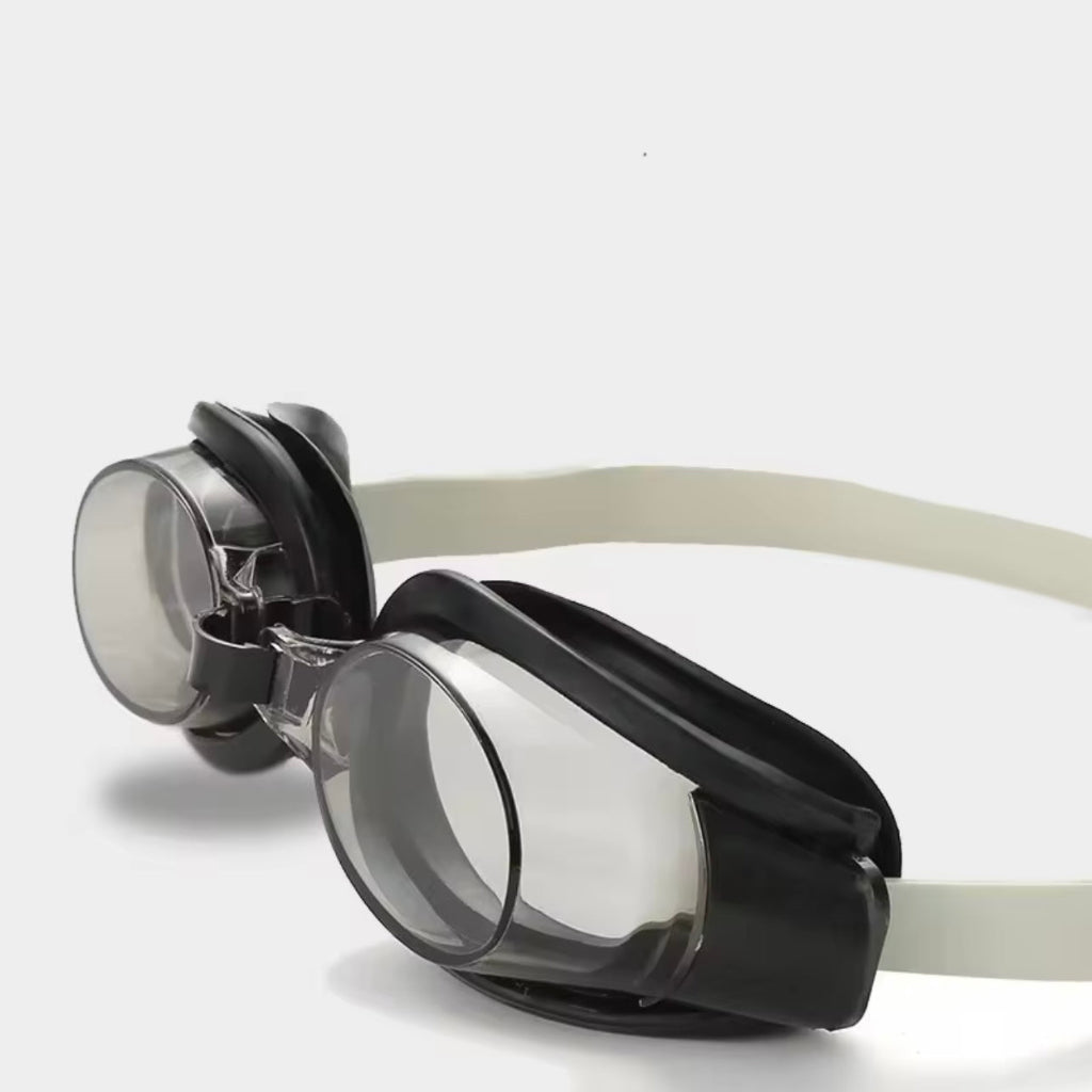 Adjustable Unisex Adult Swim Goggles – HD Clear Vision for Swimming & Water Sports