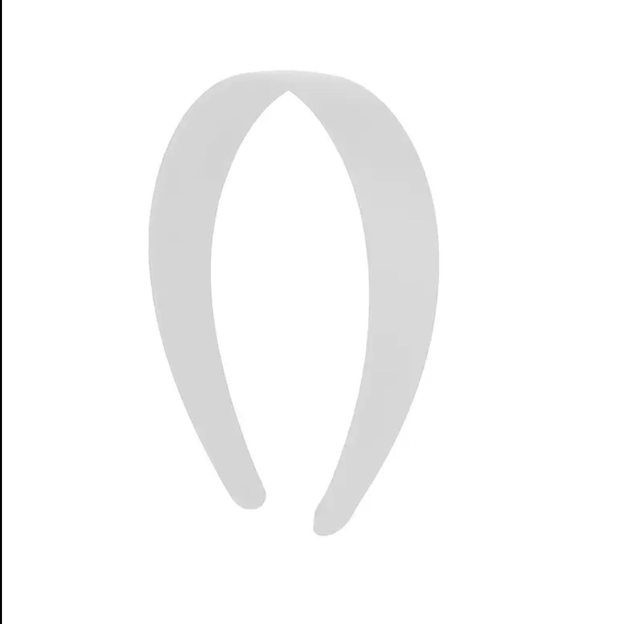 2.5cm Wide Simple Wide Edge Headband Color Black and White Hair Headband DIY Handmade Hair Accessories..