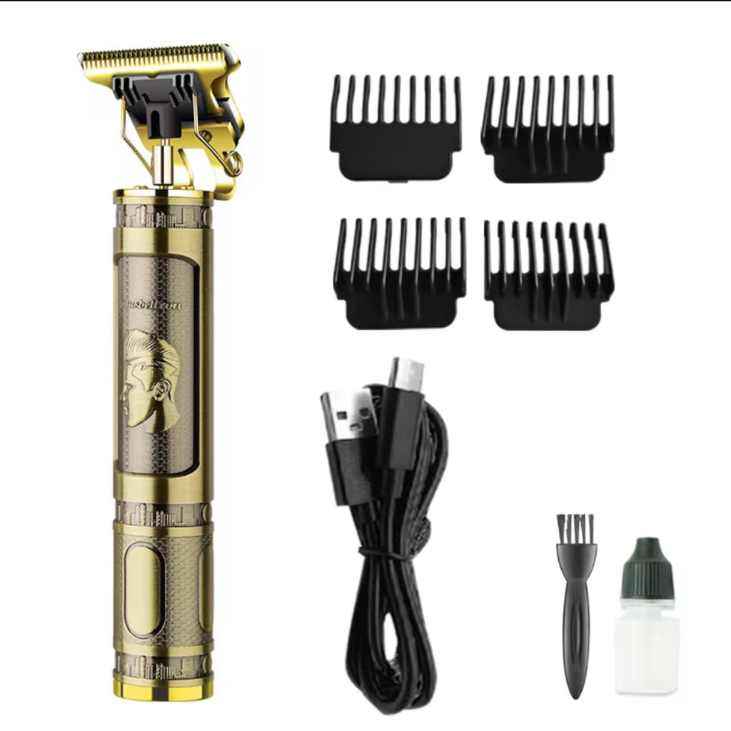 Cordless Mini Men’s Electric Shaver – Portable USB Rechargeable Beard & Hair Trimmer for Travel