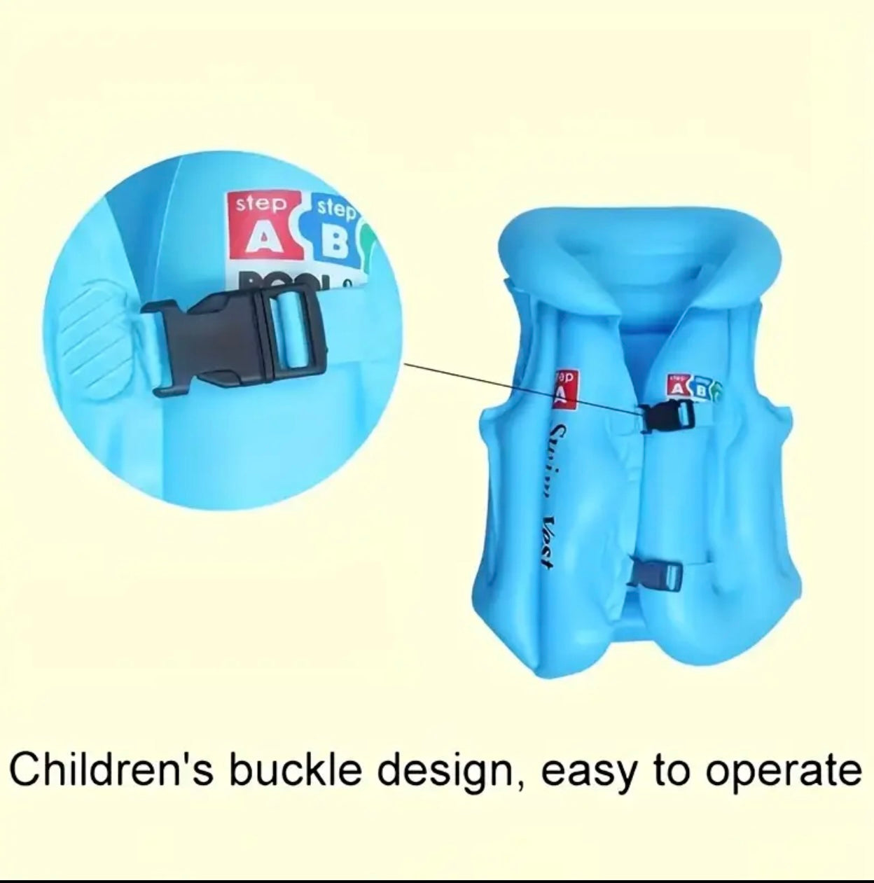 Kids Swimming Vest – Adjustable Float for Boys & Girls