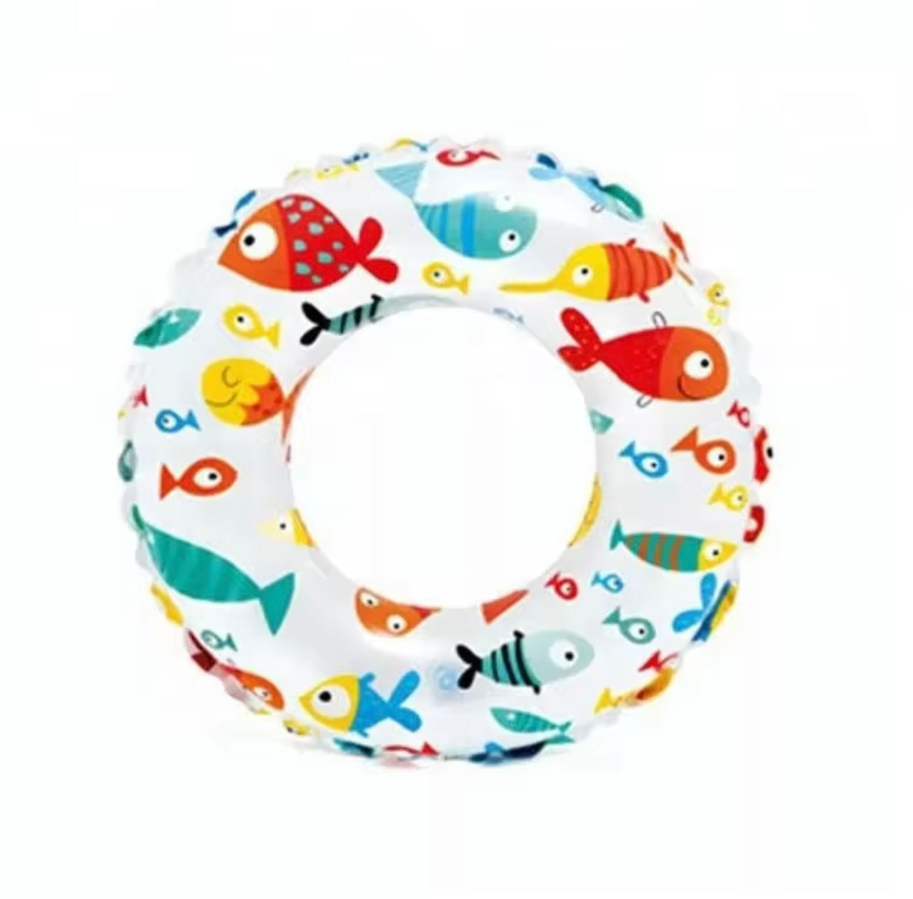 Colorful Kids Inflatable Swimming Ring – Fun Pool Float with Cartoon Designs Random designs