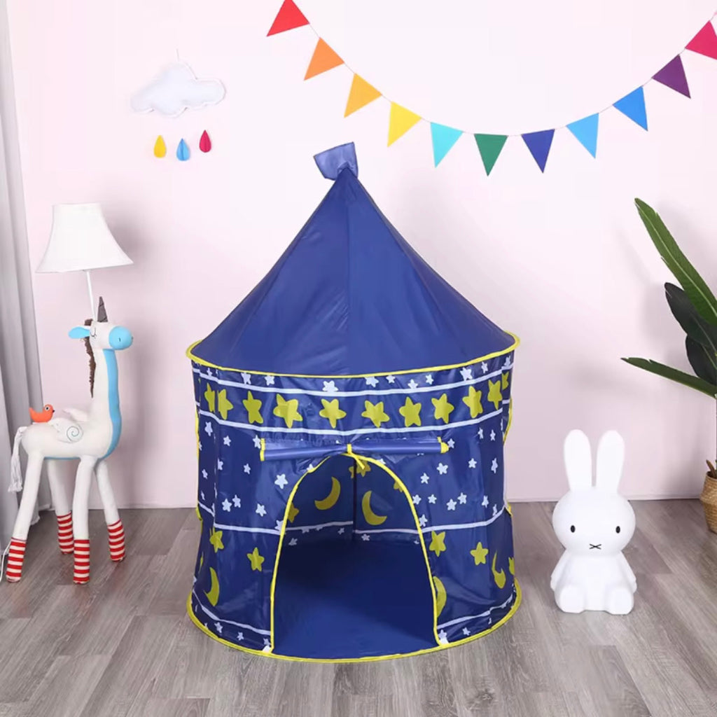 Free Custom Made Home Use Toy Tent House Portable Children's Tent Pink and Blue |Non-toxic| Kids Playing Tent with out ball