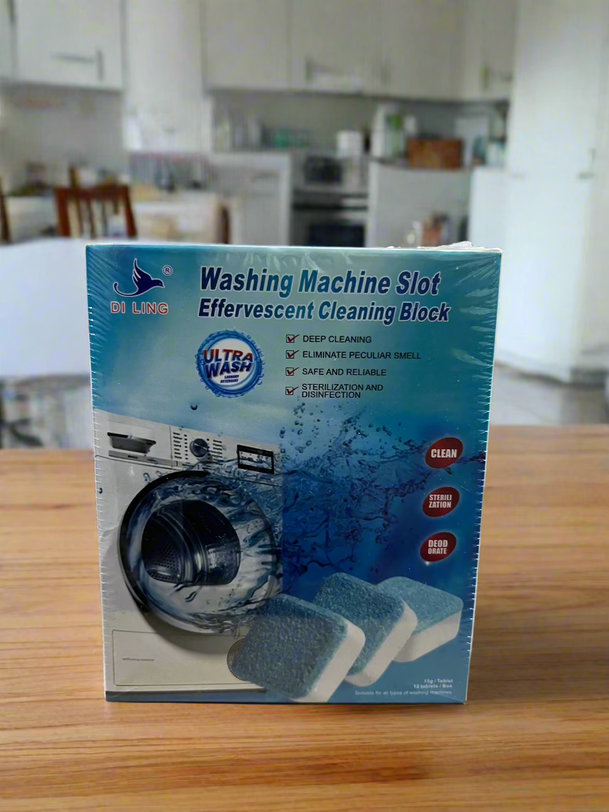 أقراص تنظيف وإزالة الروائح الكريهة متعددة الوظائف للغسالة مناسبة للطبل