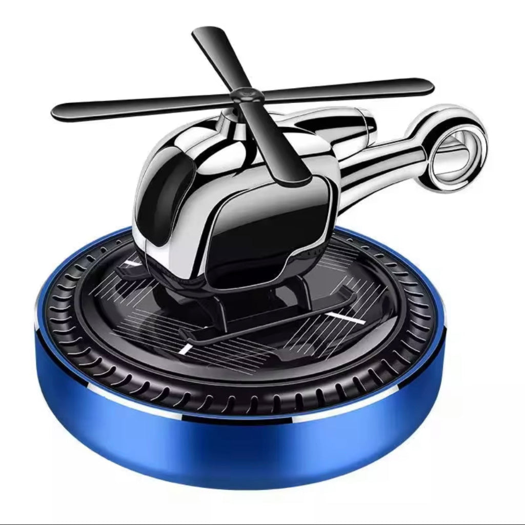 Car Perfume Car Aromatherap Car Deodorization Fragrance Lasting Light Fragrance Solar Helicopter Decoration Aircraft