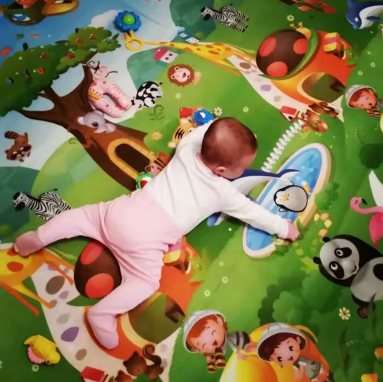Baby Play Mat – Super Soft Crawling Mat with Non-Slip Design