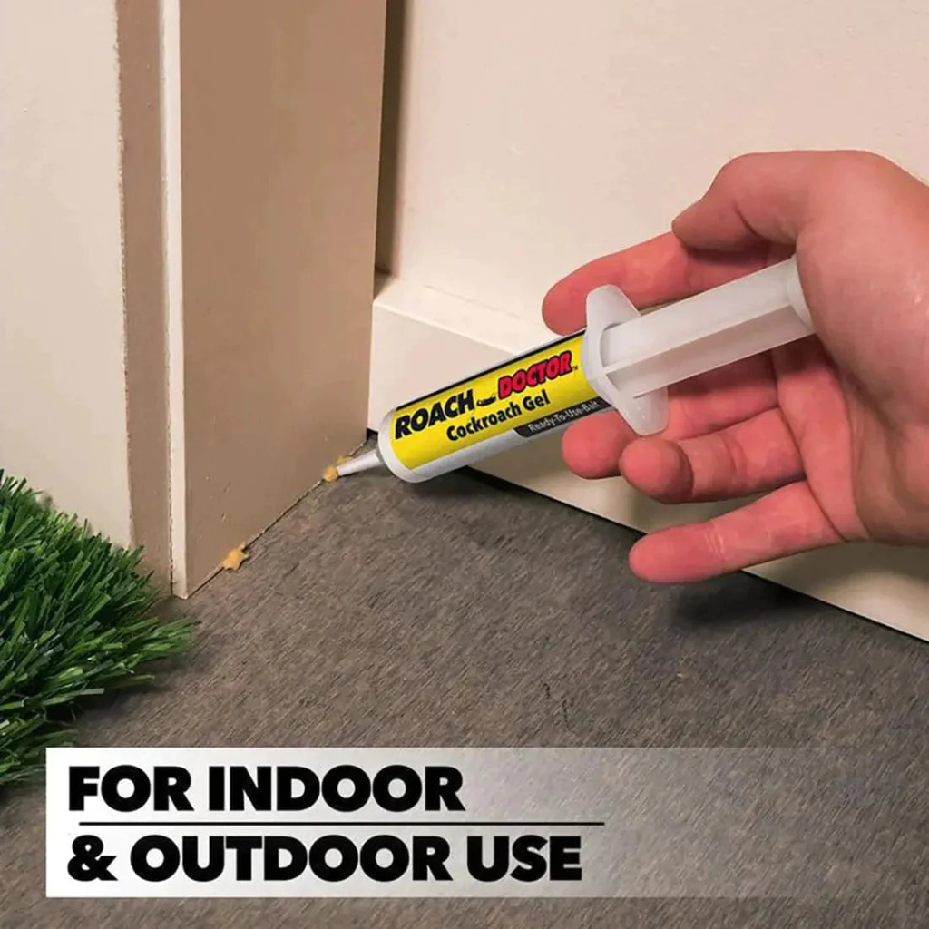 Anti Cockroach Roach Expert Gel, Roach Killer Poison, Ready-to-use Bait Syringe