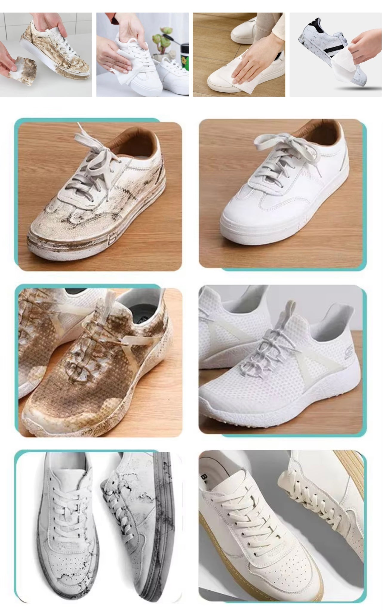 Sneaker & Shoe Cleaner Wipes